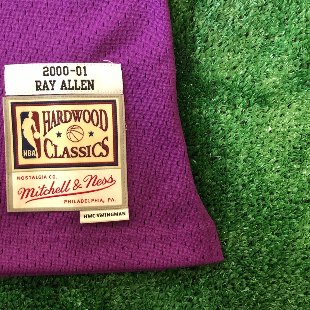 Authentic Ray Allen Basketball Jersey